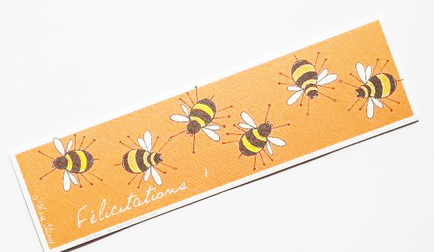 0613 Abeilles Félicitations